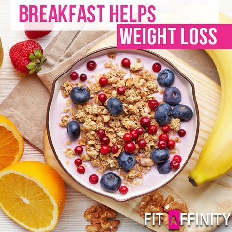 Breakfast Helps Weight Loss
