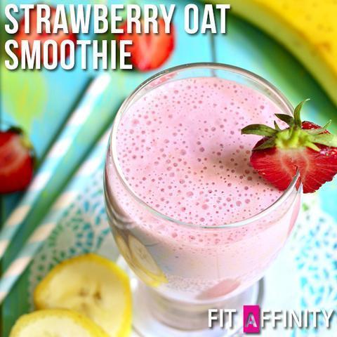 Strawberry Oat Smoothie
