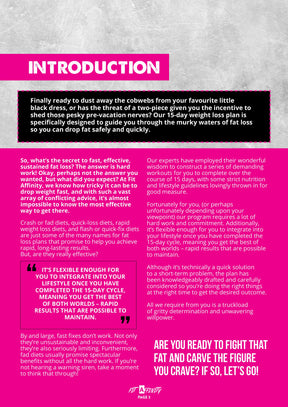 15 Day Weight Loss Plan - Fit Affinity