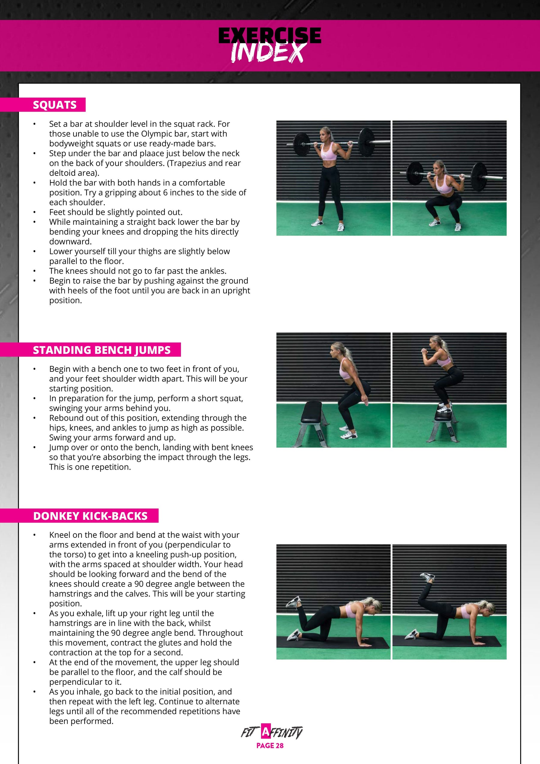 30 Day Teen Workout Plan Fit Affinity