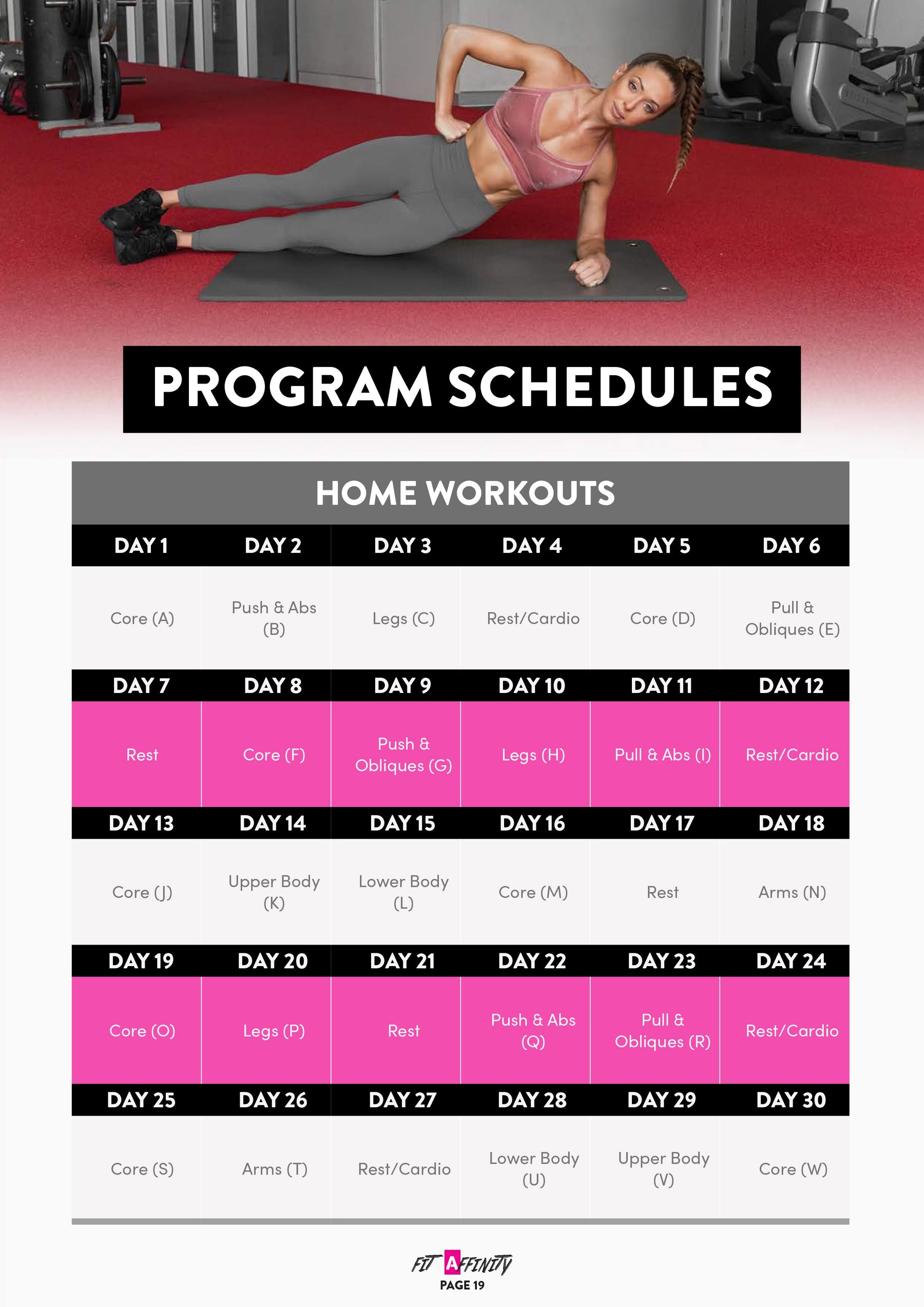 Workout Plans Best Plank Workout For Smaller Waist Flat Abs Plank