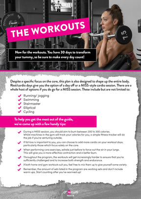 30 Day Flat Tummy Guide - Fit Affinity