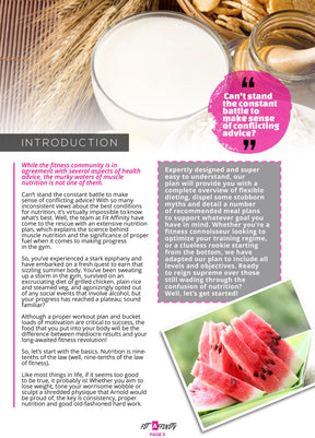 IIFYM Diet Plan - Fit Affinity